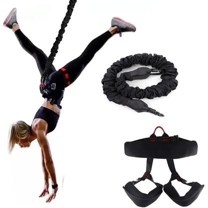 Gravity Yoga Bungee Dance Workout Gym Fitness Equipment Resistance Band